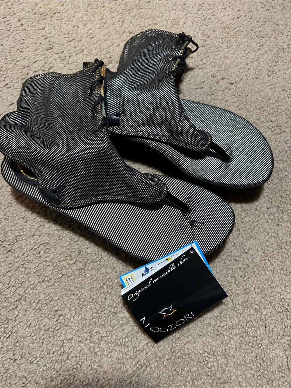Vintage y2k Modzori reversible sandals (10)